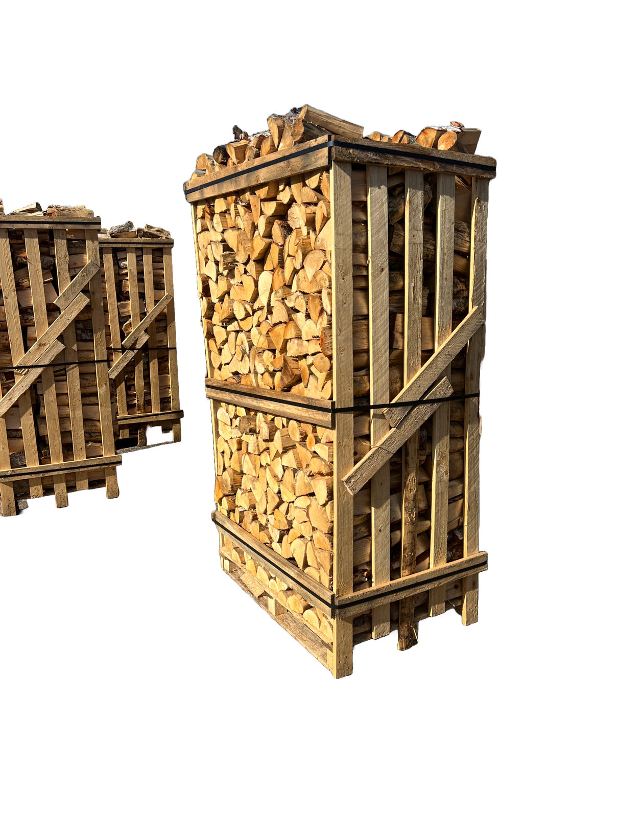 Blandet løv - Brændetårn - klart til brug