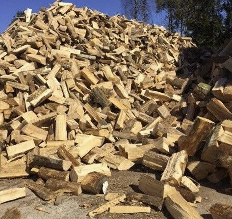 Gran/Fyrretræ brænde 10rm - Friskt