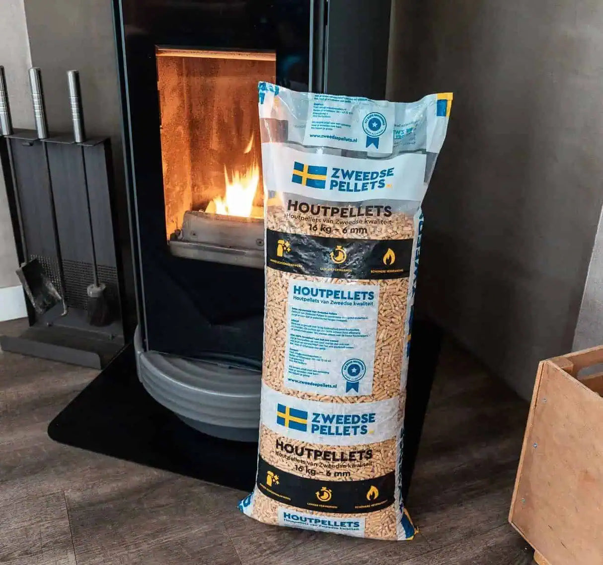 Træpiller 6mm ENplus A1 certificeret 52 x 16 kg