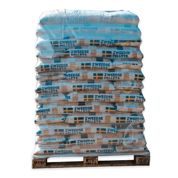 Træpiller 6mm ENplus A1 certificeret 84 x 10 kg.