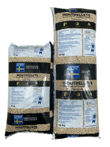 Træpiller 6mm ENplus A1 certificeret 26 x 16 kg.