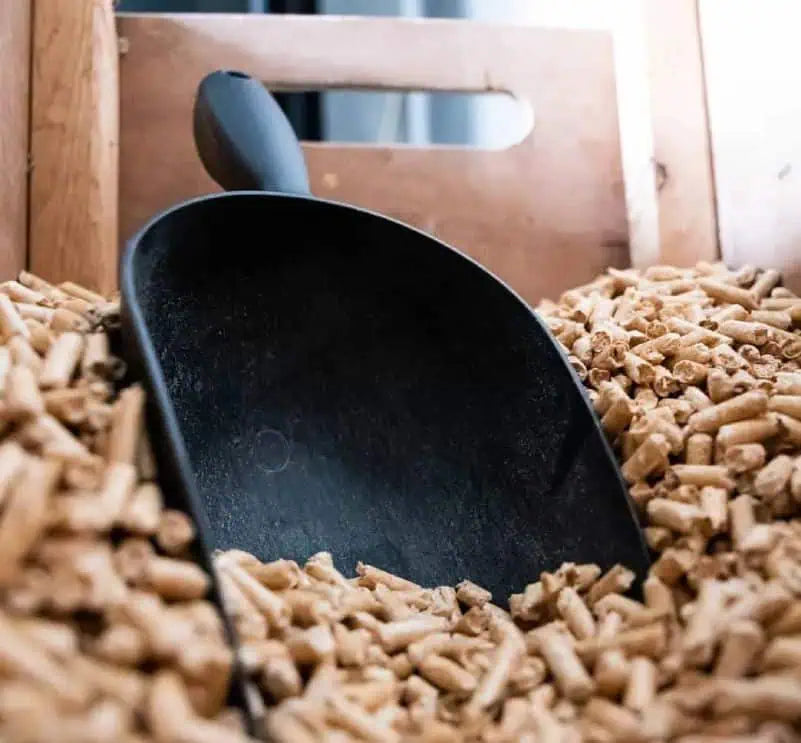 Træpiller 6mm ENplus A1 certificeret 84 x 10 kg.